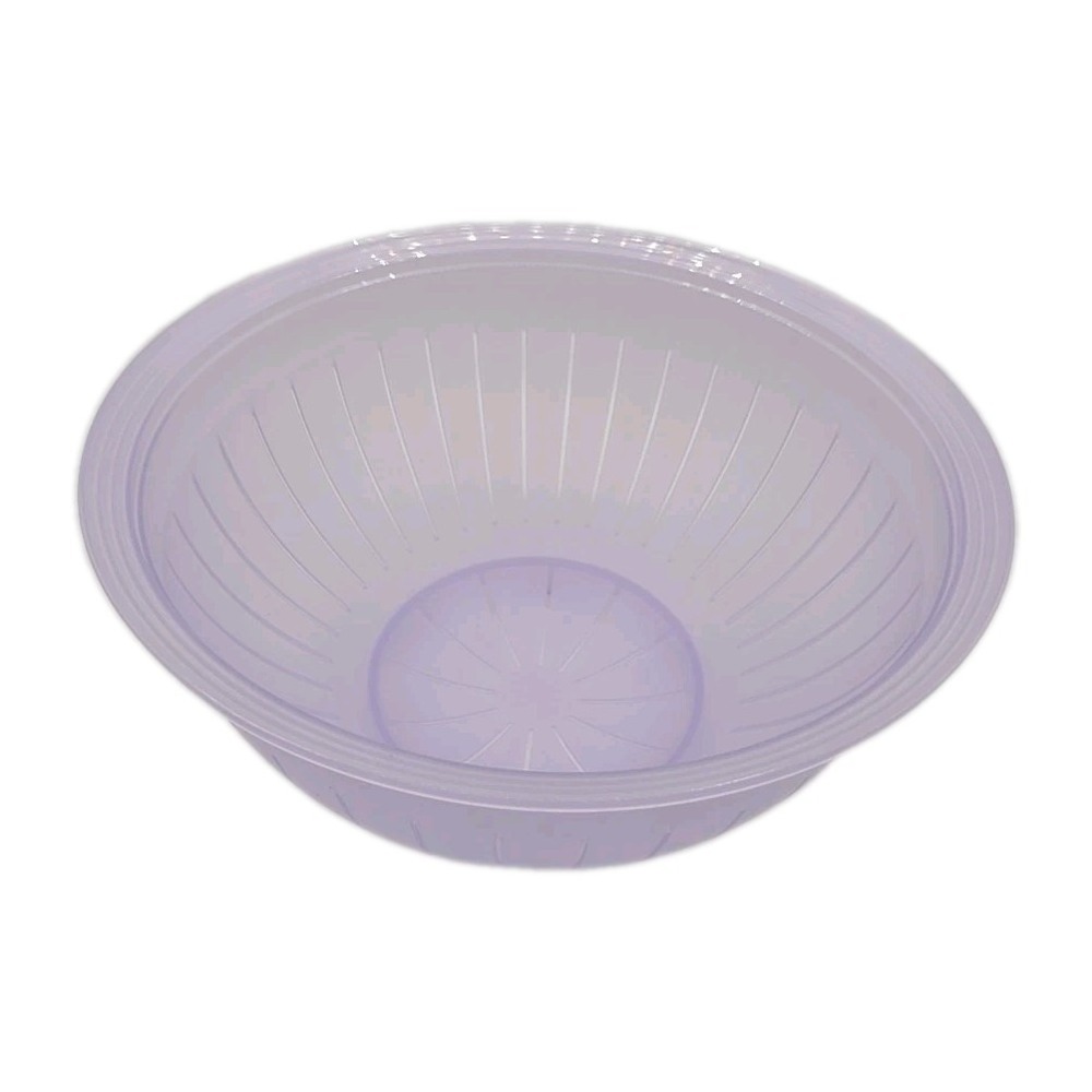 Tupperware Multifunctional Impressions 10" Colander Rinse Strain Lt Purple U250